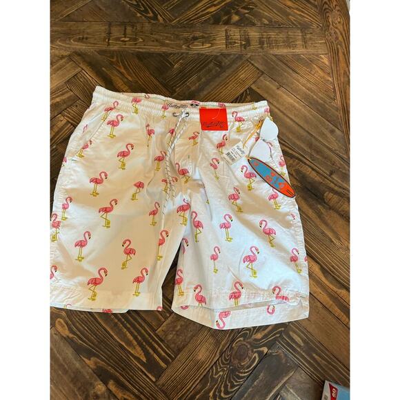 NWT Huntington Beach Club Swim Suit Trunk Shorts Men XL Travel Sand Volleyball - Picture 1 of 10